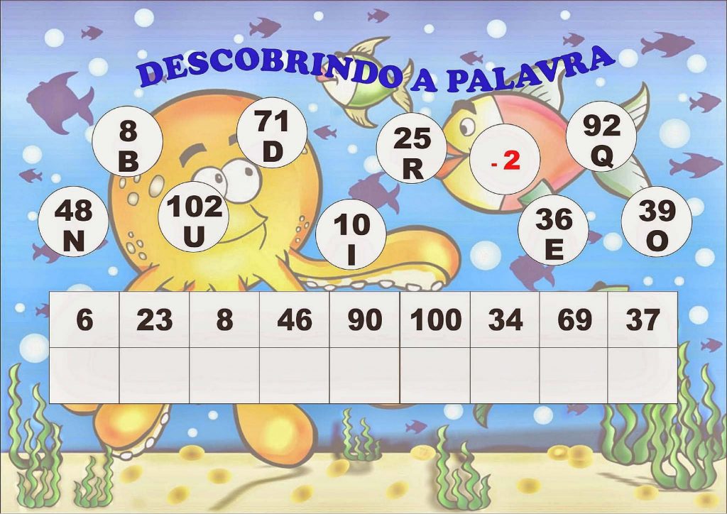 Jogo Descobrindo A Palavra Desenvolvendo O Racioc Nio L Gico E