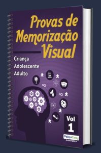 Provas de Memorização Visual Volume 01 capa