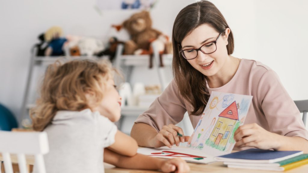 criança em terapia autismo