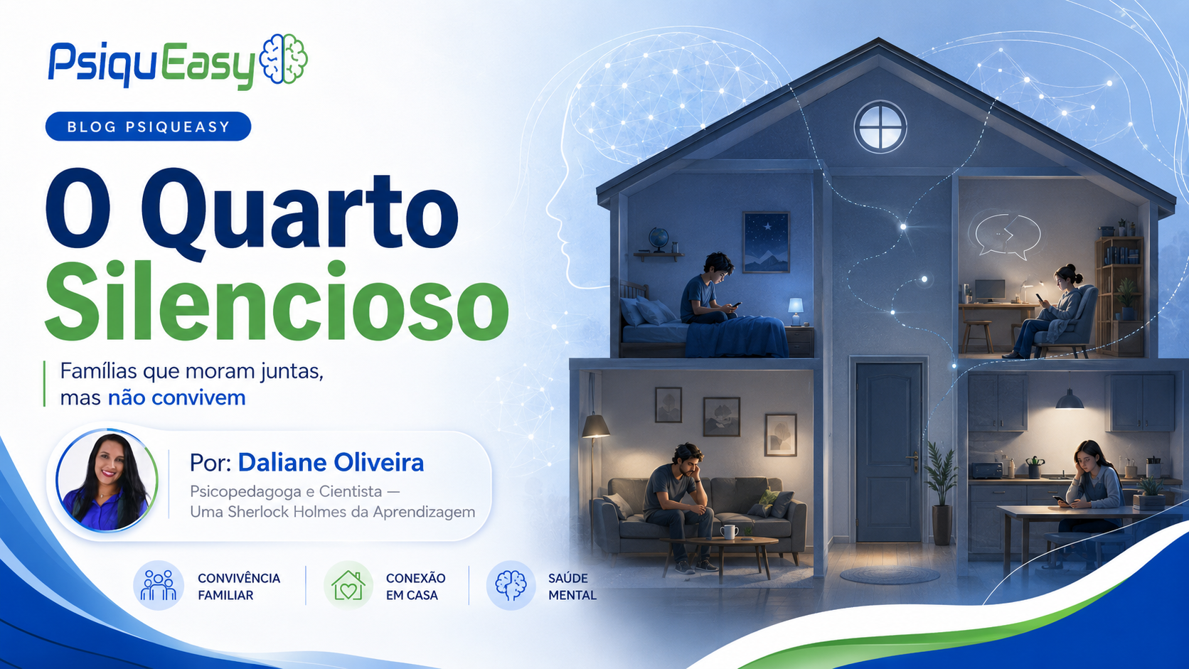 O Quarto Silencioso — Famílias que moram juntas, mas não convivem