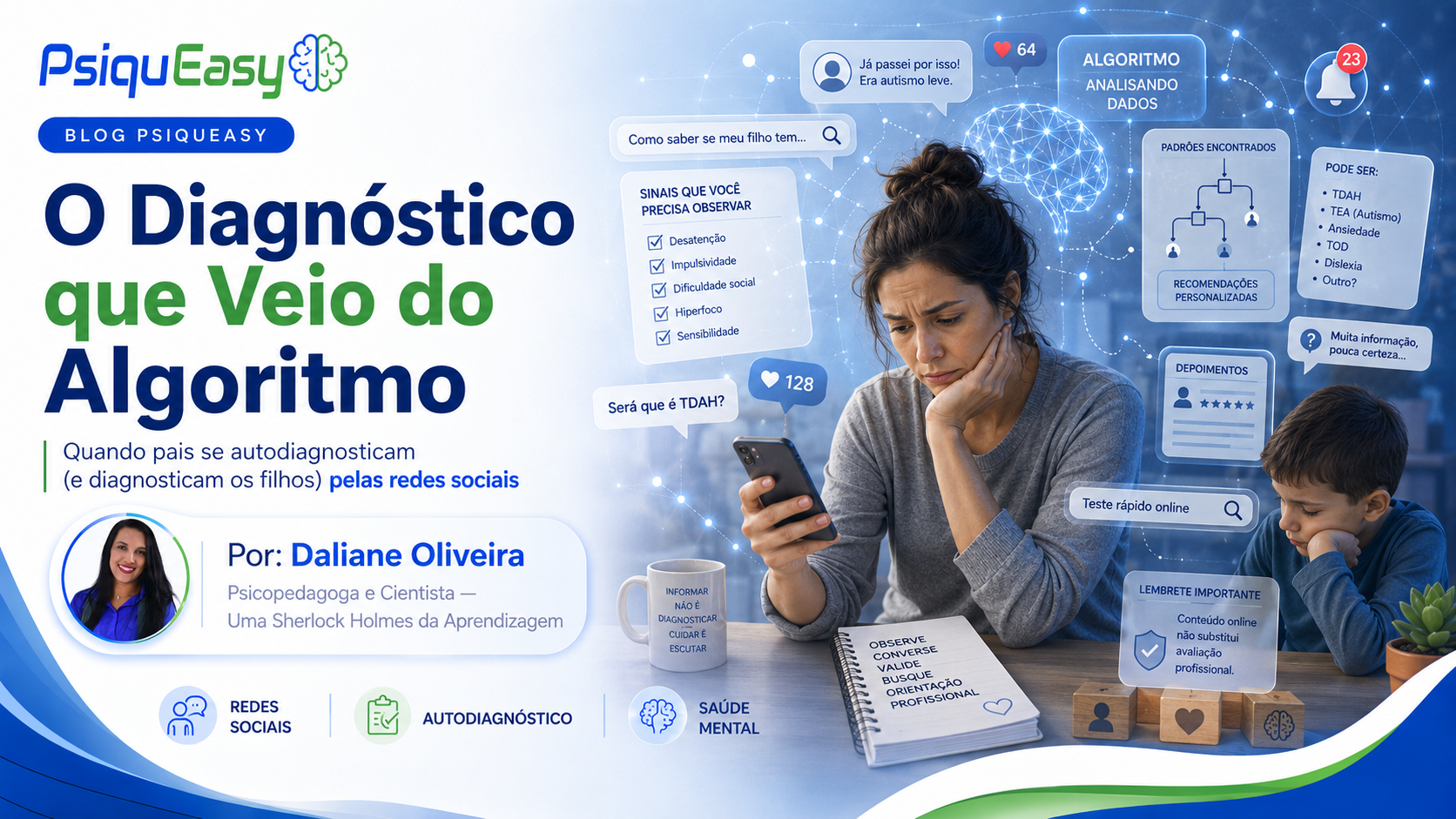 O Diagnóstico que veio do algoritmo