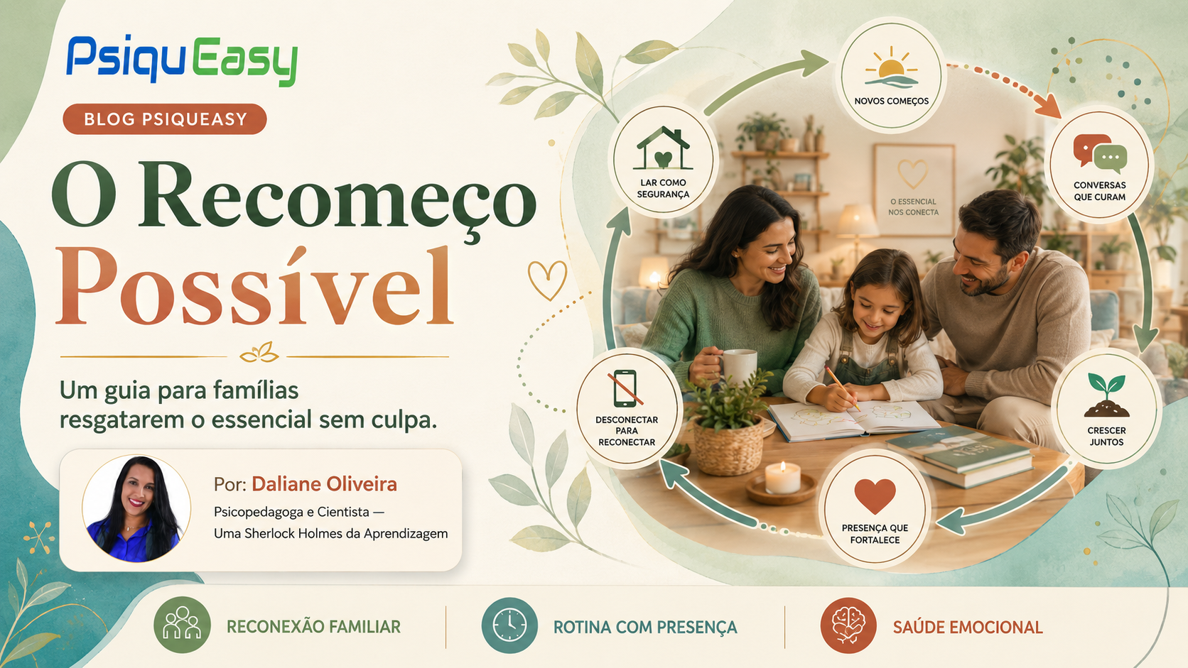 O Recomeço Possível — Um guia para famílias resgatarem o essencial sem culpa