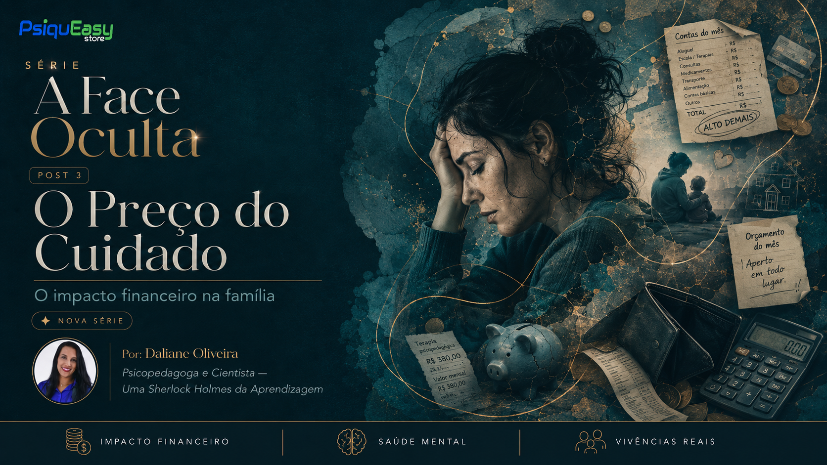 O Preço do Cuidado" — O impacto financeiro na família