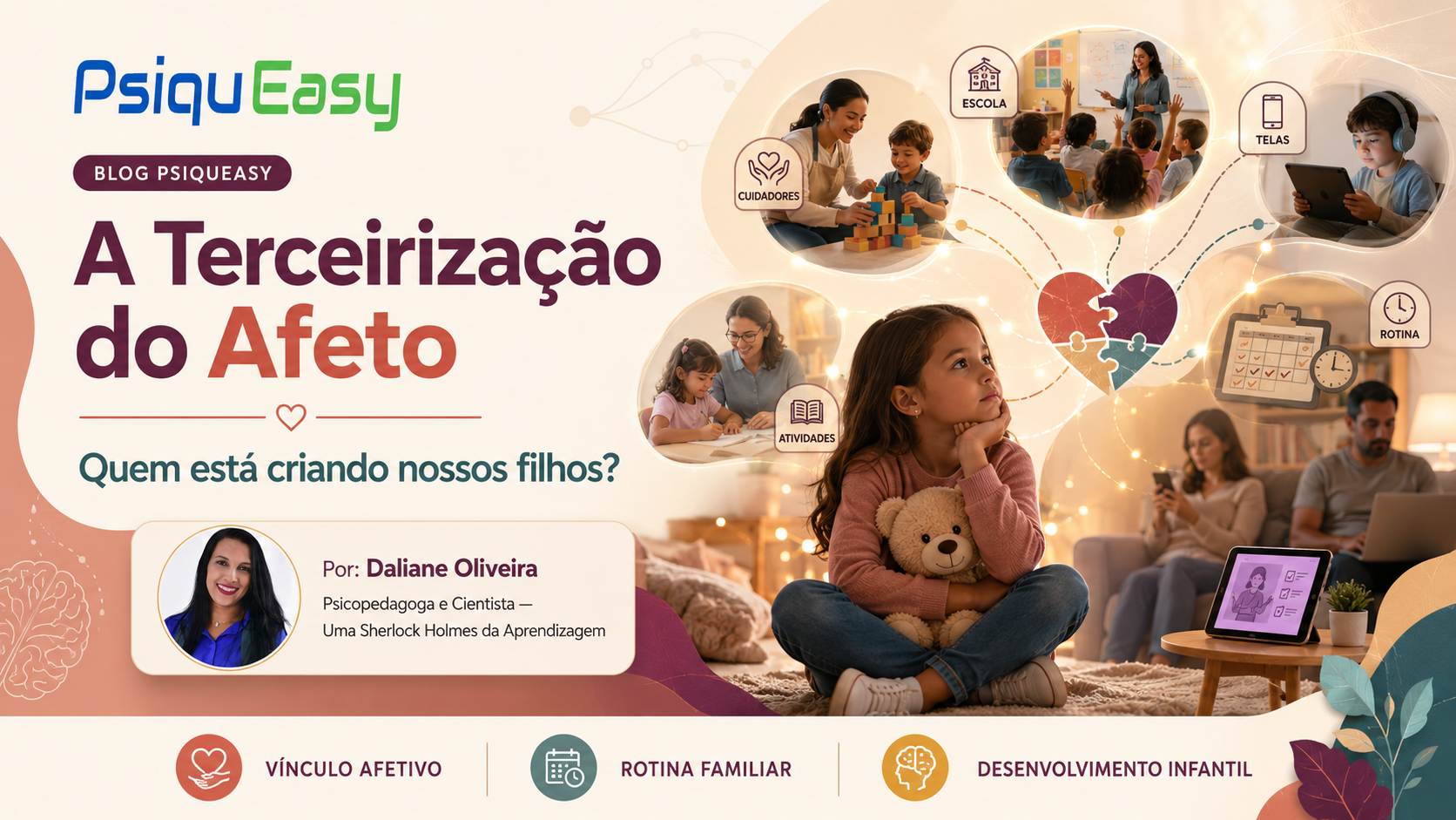 A Terceirização do Afeto — Quem está criando nossos filhos?