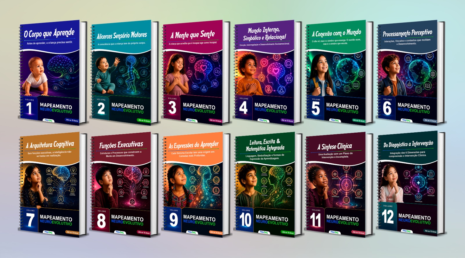 Coleção Mapea_NeuroEvolutivo 12 volumes