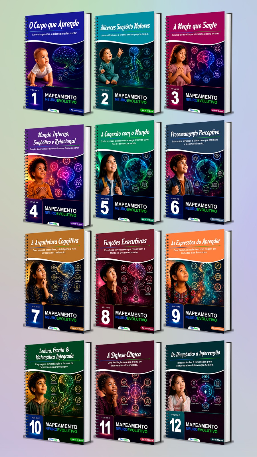 Coleção Mapea_NeuroEvolutivo 12 volumes